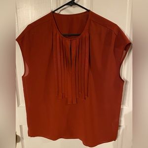 J. Crew Short Sleeve Blouse - Size M